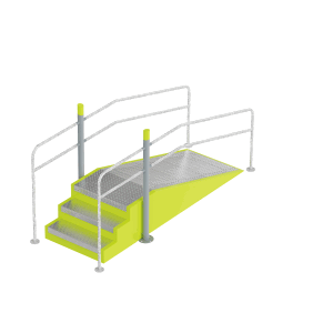 Stairs with Ramp