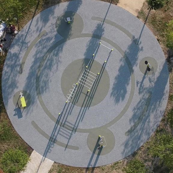 outdoor fitness Mantova project