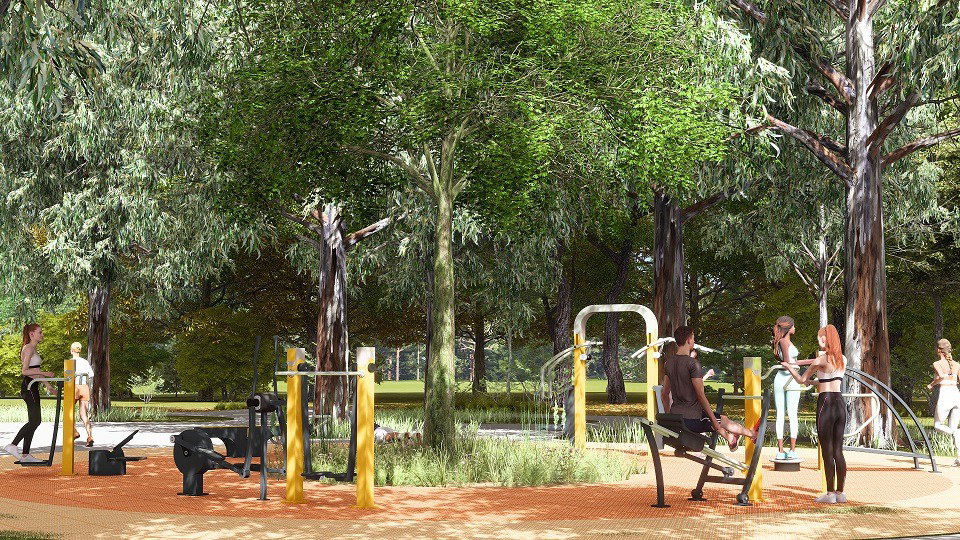 outdoor fitness park inspiration