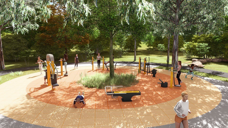 outdoor fitness park inspiration