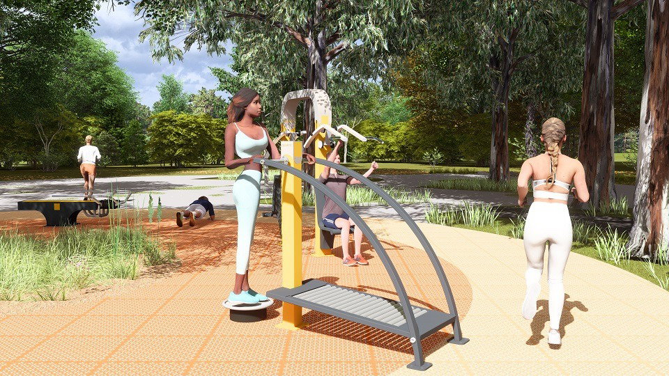 outdoor fitness park inspiration