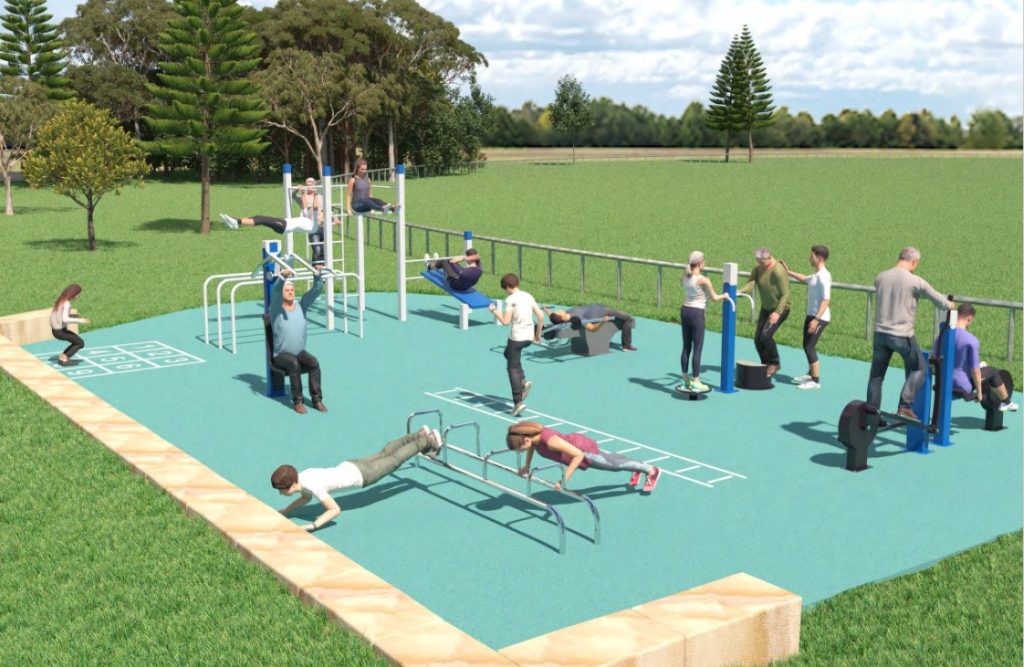 outdoor fitness park inspiration