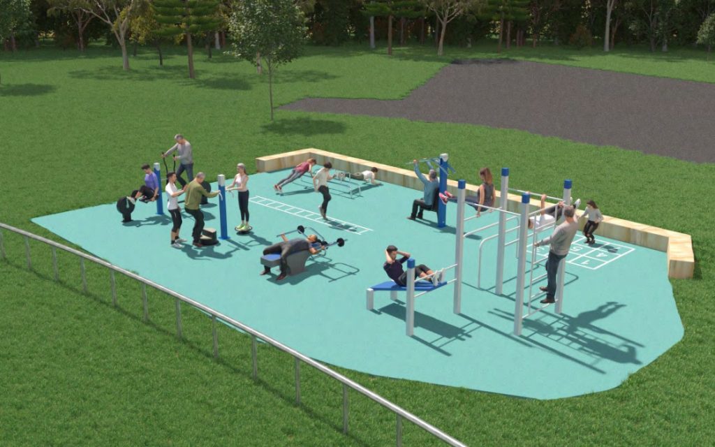 outdoor fitness park inspiration