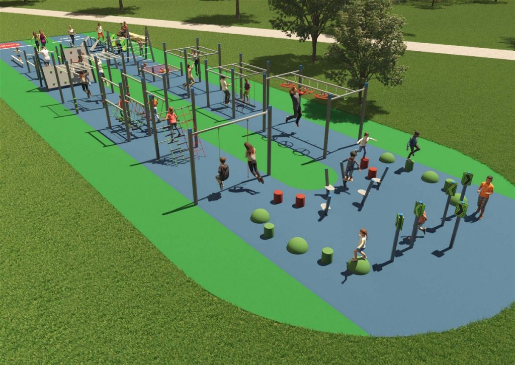 outdoor fitness park inspiration