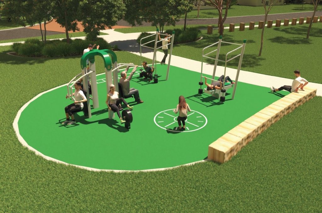 outdoor fitness park inspiration