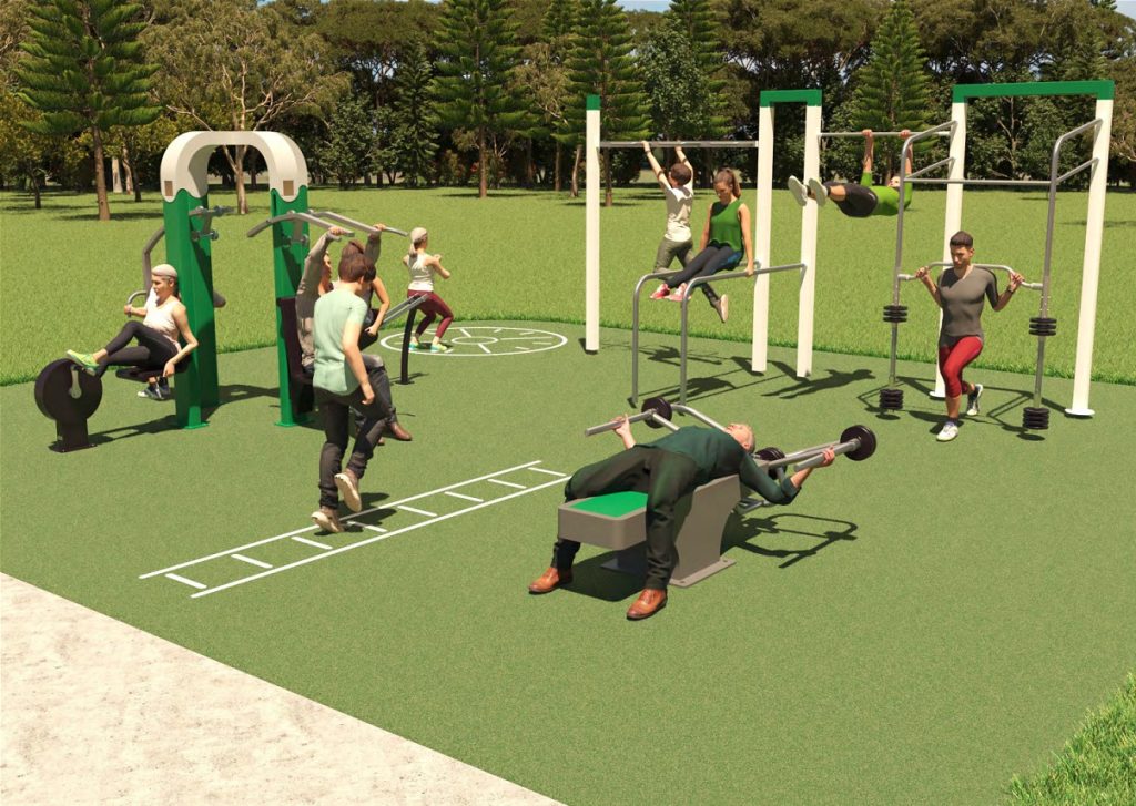outdoor fitness park inspiration