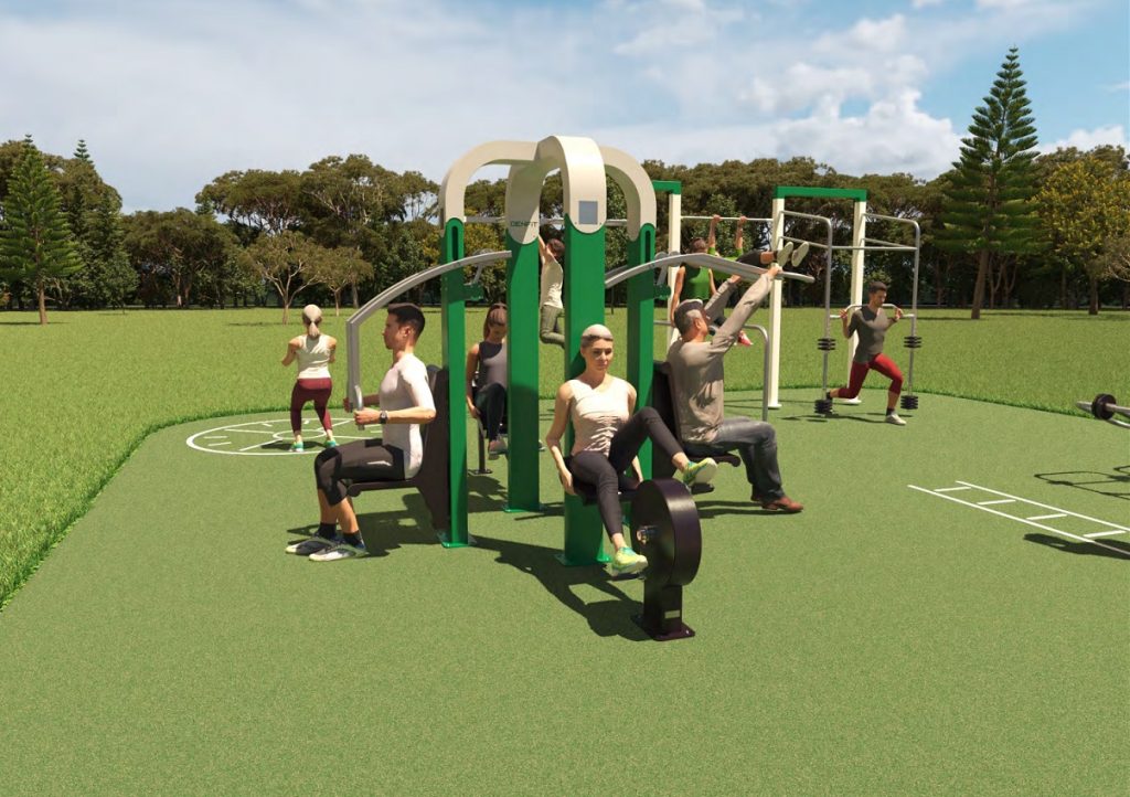 outdoor fitness park inspiration