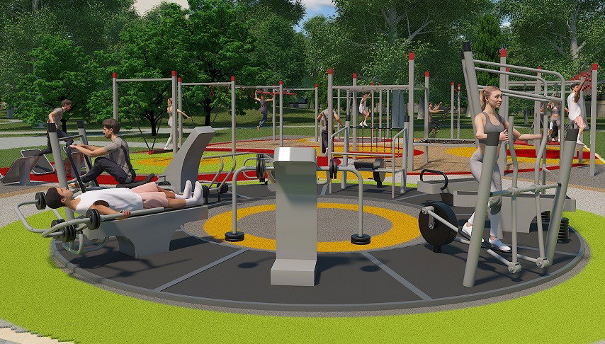 Inspiration outdoor fitness