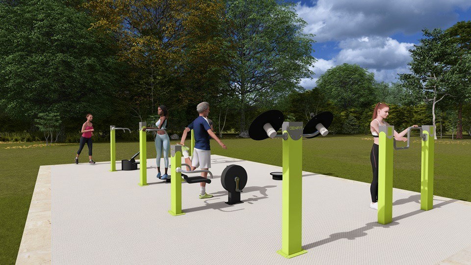 outdoor fitness park inspiration