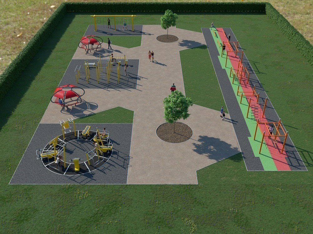 outdoor fitness park inspiration
