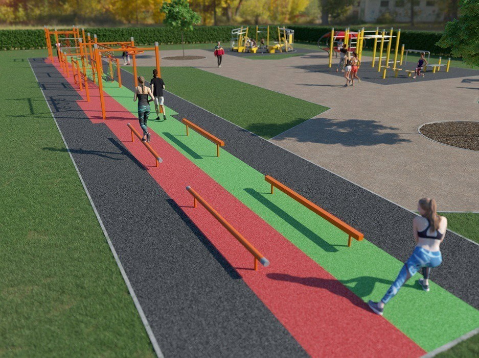 outdoor fitness park inspiration