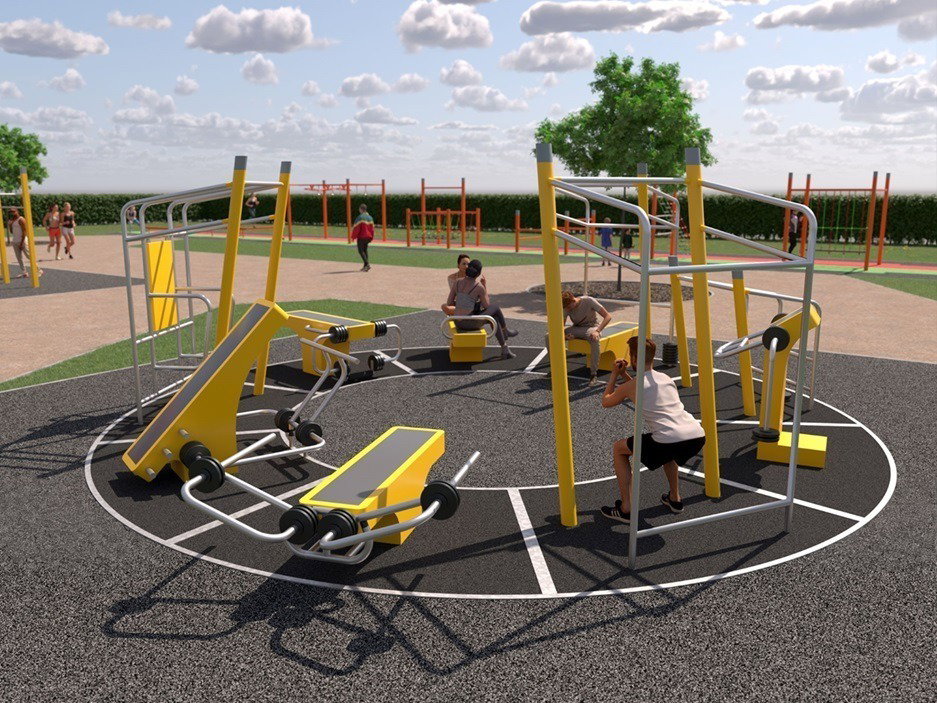 outdoor fitness park inspiration