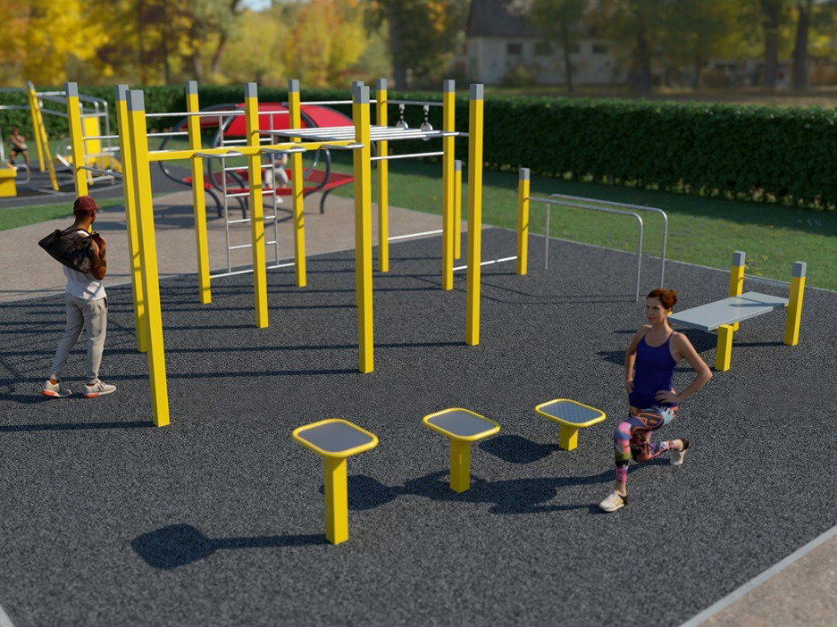 outdoor fitness park inspiration