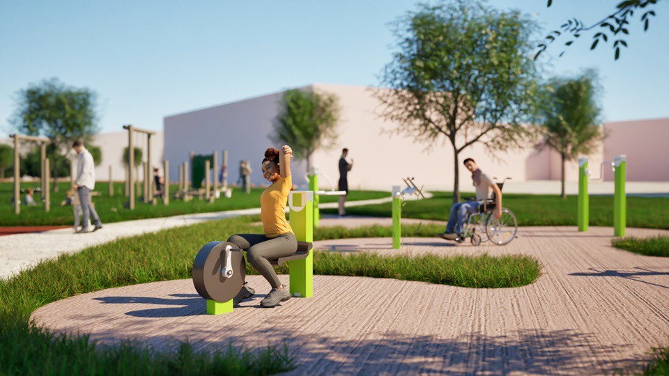 outdoor fitness park inspiration