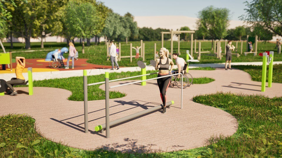 outdoor fitness park inspiration