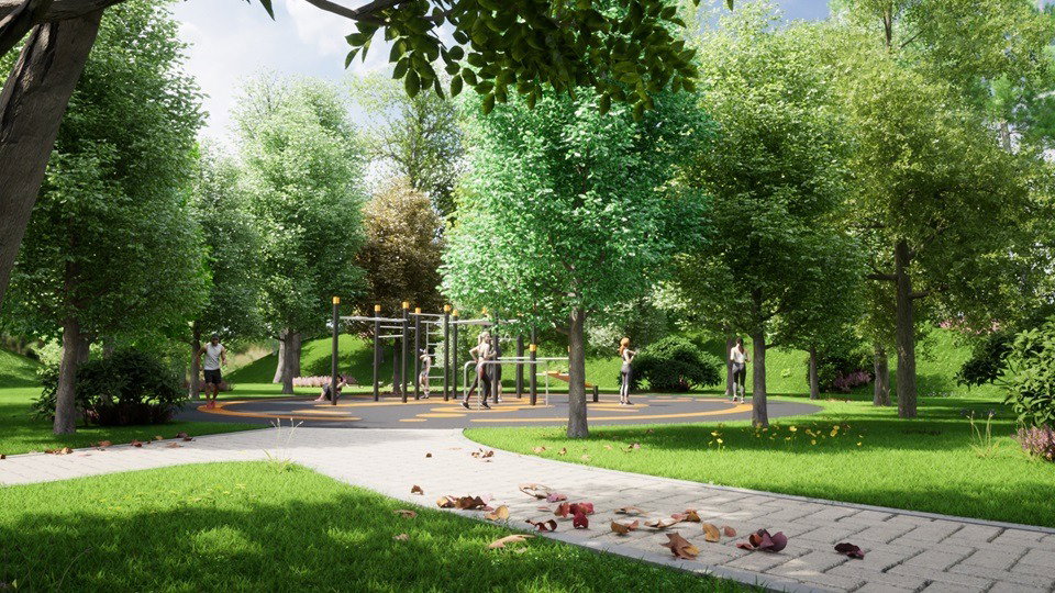 outdoor fitness park inspiration