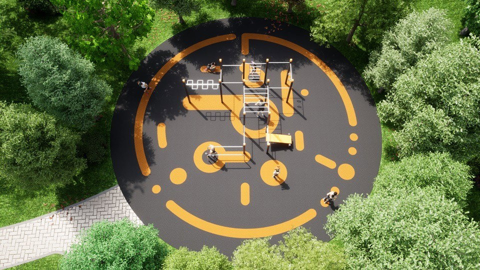 outdoor fitness park inspiration