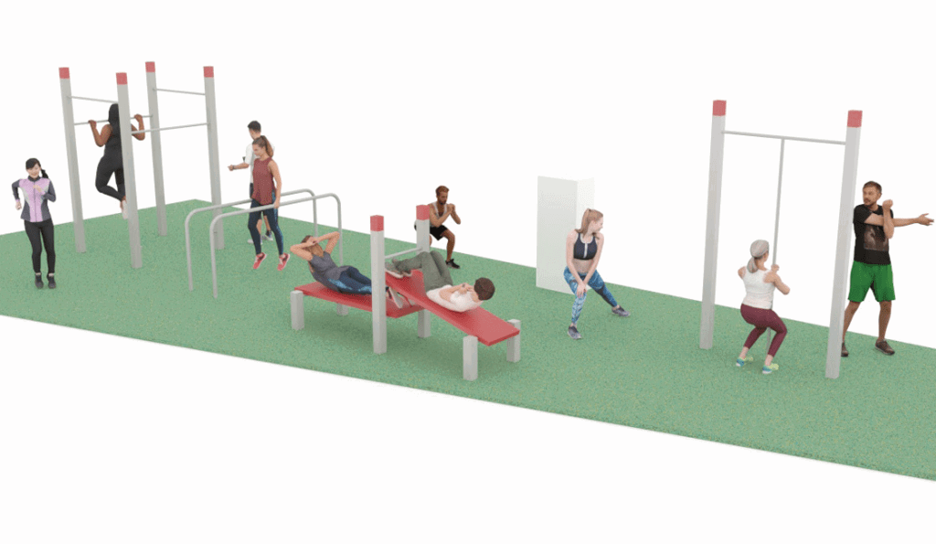 outdoor fitness park inspiration