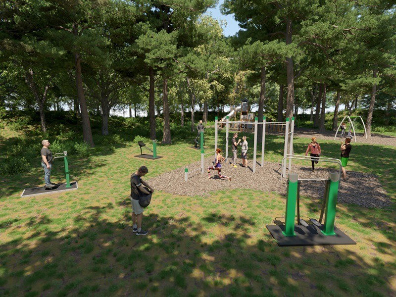 outdoor fitness park inspiration