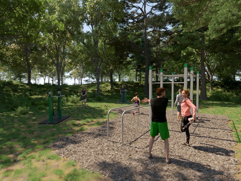 outdoor fitness park inspiration
