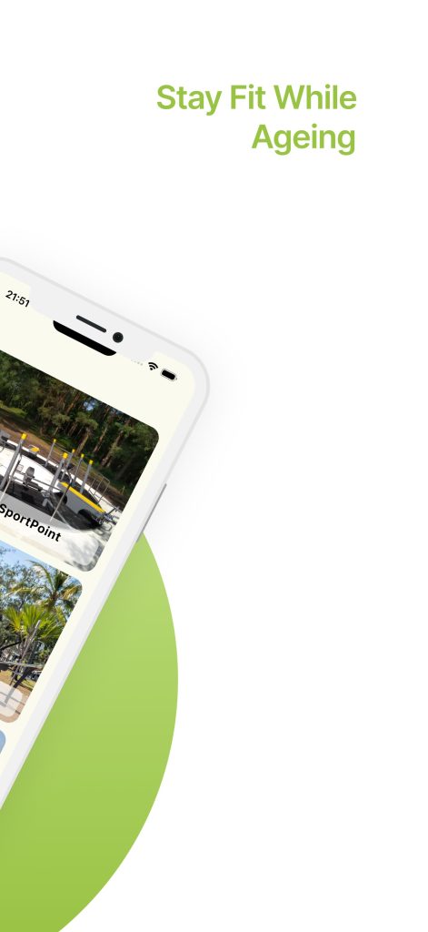 Denfit outdoor fitness app preview